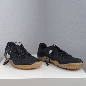 Vivobarefoot Black and Tan Athletic Shoes Size 38